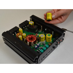 Замена конденсатора Kicker CXA300.1