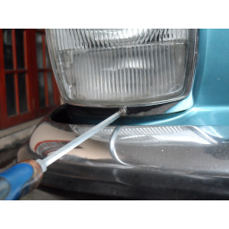 Замена лампы налобного фонаря Mercedes W115